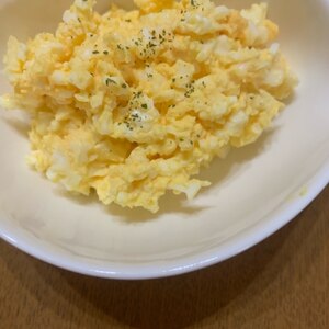 レンジで作る♪卵サラダ